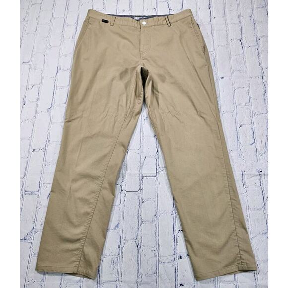 Nike MENS SIZE 34X30 Modern Fit Golf Dri-Fit Pants Brown Khaki - Picture 1 of 11